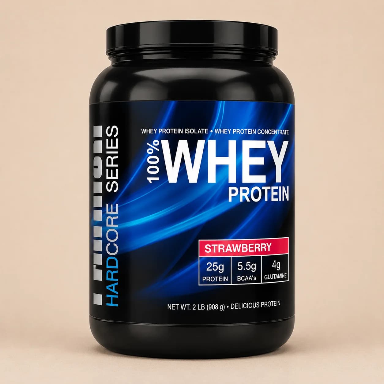 100% Whey Protein Platinum 908g Frutilla